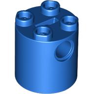 LEGO® los onderdeel Steen Rond in kleur Blauw 30361c