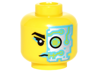 LEGO® los onderdeel Hoofd in kleur Geel 3626cpb1588