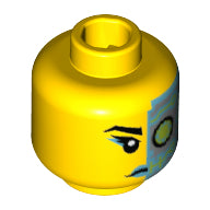 Plaatje in Gallery viewer laden, LEGO® los onderdeel Hoofd in kleur Geel 3626cpb1588