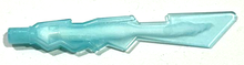 Plaatje in Gallery viewer laden, LEGO® los onderdeel Wapen Doorzichtig Lichtblauw 11439pb01