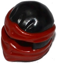 Plaatje in Gallery viewer laden, LEGO® los onderdeel Hoofddeksels in kleur Zwart 19857pb07