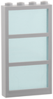 LEGO® onderdeel Raamkozijn Licht Blauwachtig Grijs 6160c03