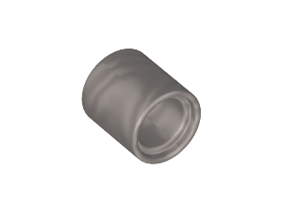LEGO® los onderdeel Technische Hefbalk in kleur Zilver 18654