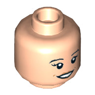 Plaatje in Gallery viewer laden, LEGO® los onderdeel Hoofd in kleur Lichte Noga 3626cpb1689