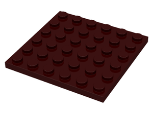 LEGO® los onderdeel Plaat Algemeen Donker Bruin 3958