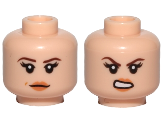 LEGO® los onderdeel Hoofd in kleur Lichte Noga 3626cpb1657