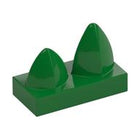 LEGO® los onderdeel Tegel Aangepast in kleur Groen 15209