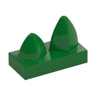 LEGO® los onderdeel Tegel Aangepast in kleur Groen 15209