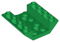 LEGO® los onderdeel Dakpan Omgekeerd in kleur Groen 72454
