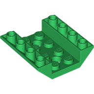 LEGO® los onderdeel Dakpan Omgekeerd in kleur Groen 72454