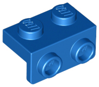 LEGO® los onderdeel Beugel in kleur Blauw 99781