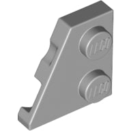 LEGO® los onderdeel Wig Plaat Licht Blauwachtig Grijs 24299