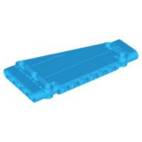LEGO® los onderdeel Technisch Paneel Donker Azuurblauw 18945