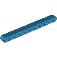 LEGO® onderdeel Technische Hefbalk Donker Azuurblauw 32525
