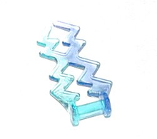Plaatje in Gallery viewer laden, LEGO® Energy Effect Doorzichtig Lichtblauw 59233pb01