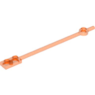 LEGO® los onderdeel Staaf Doorzichtig Neon Oranje 99784