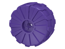 Plaatje in Gallery viewer laden, LEGO® los onderdeel Wiel in kleur Donkerpaars 2515