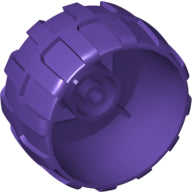 LEGO® los onderdeel Wiel in kleur Donkerpaars 2515