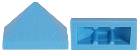 LEGO® los onderdeel Dakpan Algemeen Medium Blauw 15571