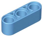 LEGO® los onderdeel Technische Hefbalk Medium Blauw 32523
