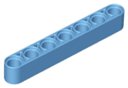 LEGO® los onderdeel Technische Hefbalk Medium Blauw 32524