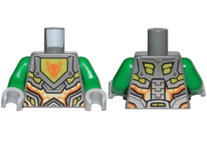 LEGO® Lijf met Motief Donker Blauwachtig Grijs 973pb2719c01