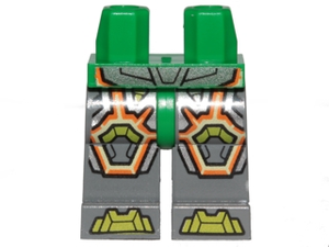 LEGO® los onderdeel Benen met Motief Groen 970c85pb18