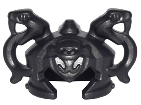 LEGO® los onderdeel Hoofddeksels Parel Donkergrijs 24586