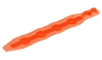 LEGO® Plaat Aangepast Doorzichtig Neon Oranje 27934