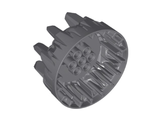 LEGO® los onderdeel Wiel Donker Blauwachtig Grijs 27254