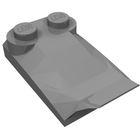 LEGO® los onderdeel Dakpan Gebogen Parel Donkergrijs 47456