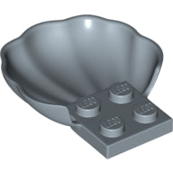 LEGO® los onderdeel Dier Onderdelen in kleur Zandblauw 18970