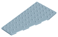 Plaatje in Gallery viewer laden, LEGO® los onderdeel Wig Plaat in kleur Zandblauw 30355