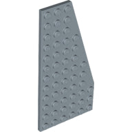 Plaatje in Gallery viewer laden, LEGO® los onderdeel Wig Plaat in kleur Zandblauw 30356