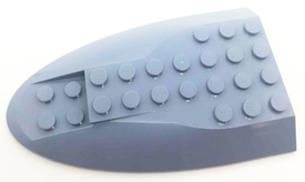 LEGO® los onderdeel Vliegtuig in kleur Zandblauw 87615