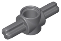 Plaatje in Gallery viewer laden, LEGO® Technische Verbinding Donker Blauwachtig Grijs 27940
