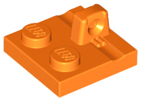 Plaatje in Gallery viewer laden, LEGO® los onderdeel Scharnier in kleur Oranje 92582