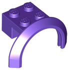 LEGO® los onderdeel Spatbord in kleur Donkerpaars 50745