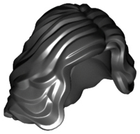 LEGO® los onderdeel Haar in kleur Zwart 23187