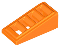 LEGO® los onderdeel Dakpan Algemeen in kleur Oranje 61409