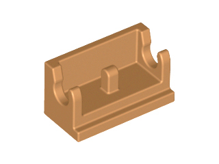 LEGO® los onderdeel Scharnier in kleur Medium Noga 3937