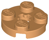 Plaatje in Gallery viewer laden, LEGO® los onderdeel Plaat Rond in kleur Medium Noga 4032
