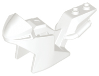 LEGO® los onderdeel Fiets & Motor in kleur Wit 18895