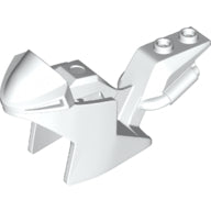 LEGO® los onderdeel Fiets & Motor in kleur Wit 18895