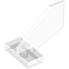 LEGO® los onderdeel Staart in kleur Doorzichtig 44661