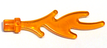 Plaatje in Gallery viewer laden, LEGO® los onderdeel Energy Effect Doorzichtig Oranje 6126b