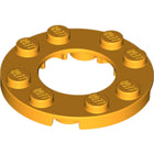 LEGO® los onderdeel Plaat Rond Helder Licht Oranje 11833