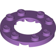 LEGO® los onderdeel Plaat Rond Medium Lavendel 11833