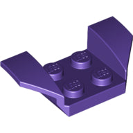 Plaatje in Gallery viewer laden, LEGO® los onderdeel Spatbord in kleur Donkerpaars 41854