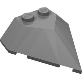 LEGO® los onderdeel Wig in kleur Parel Donkergrijs 22391